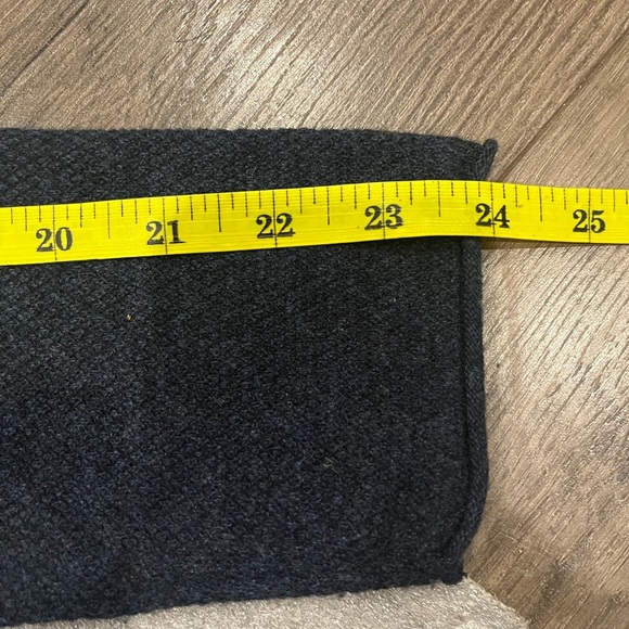 [UK12/US8]White Stuff Navy Long Sleeve Lamb Wool Cashmere Blend Knit Dress - Picture 10 of 10